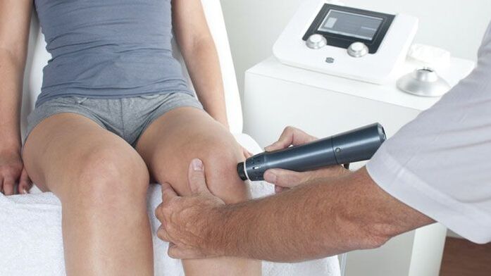 Ultrasound therapy pamaagi alang sa kasakit sa tuhod joint
