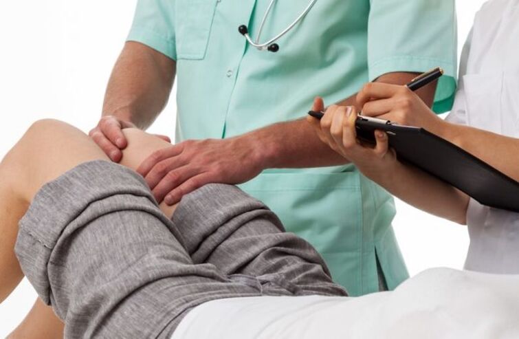 Diagnosis sa lutahan sa tuhod